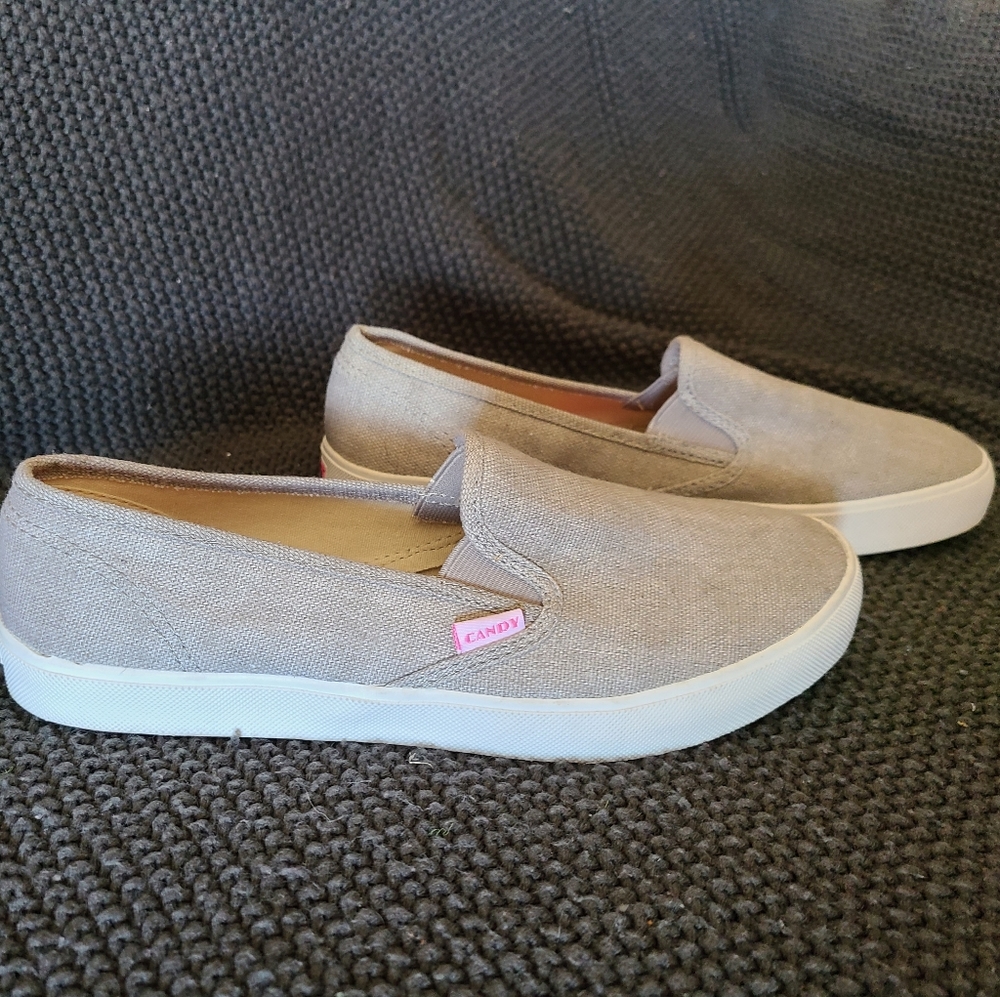 NWOT Rock Candy canvas slip on